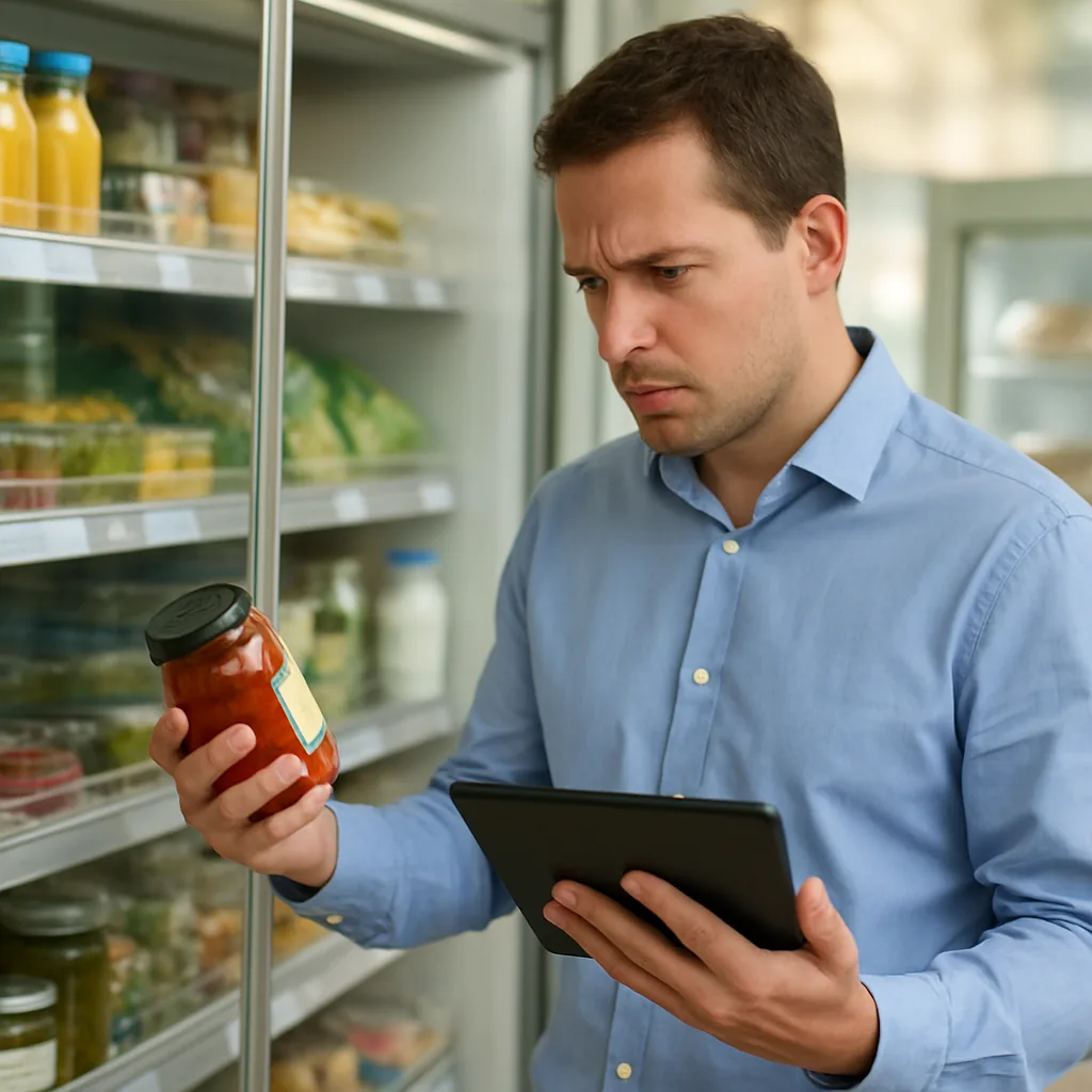 Errores en la gestión de productos y temperatura